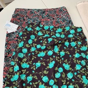 Pair of Lularoe Cassie Skirts XL